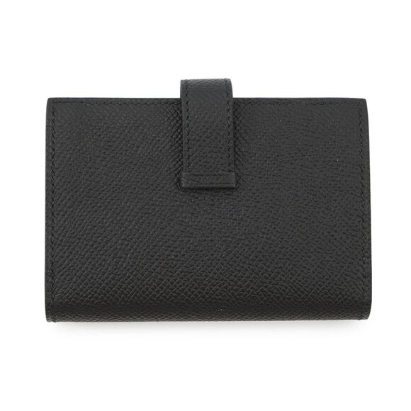 HERMES Bearn Card Case Size Mini Epsom Black - Picture 7 of 9